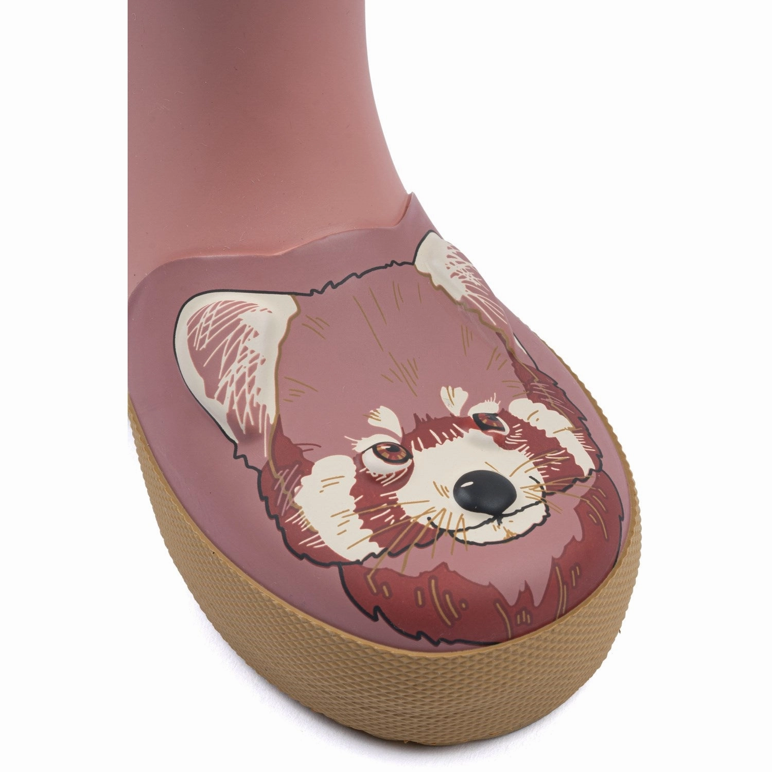 Bold Looks Fit To Live Mikk-Line Ash Rose Red Panda 3D Wellies