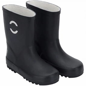 Mikk-Line Black Wellies Solid Your Move Gear Neutral Layers