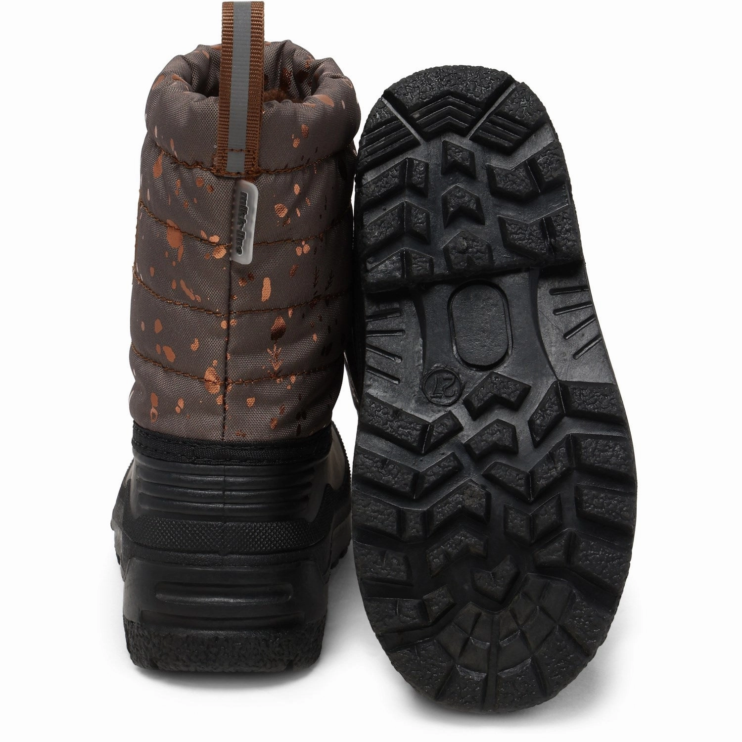 Future-Form Designed For Fluidity Mikk-Line Chocolate Chip Winter Boot Rubber