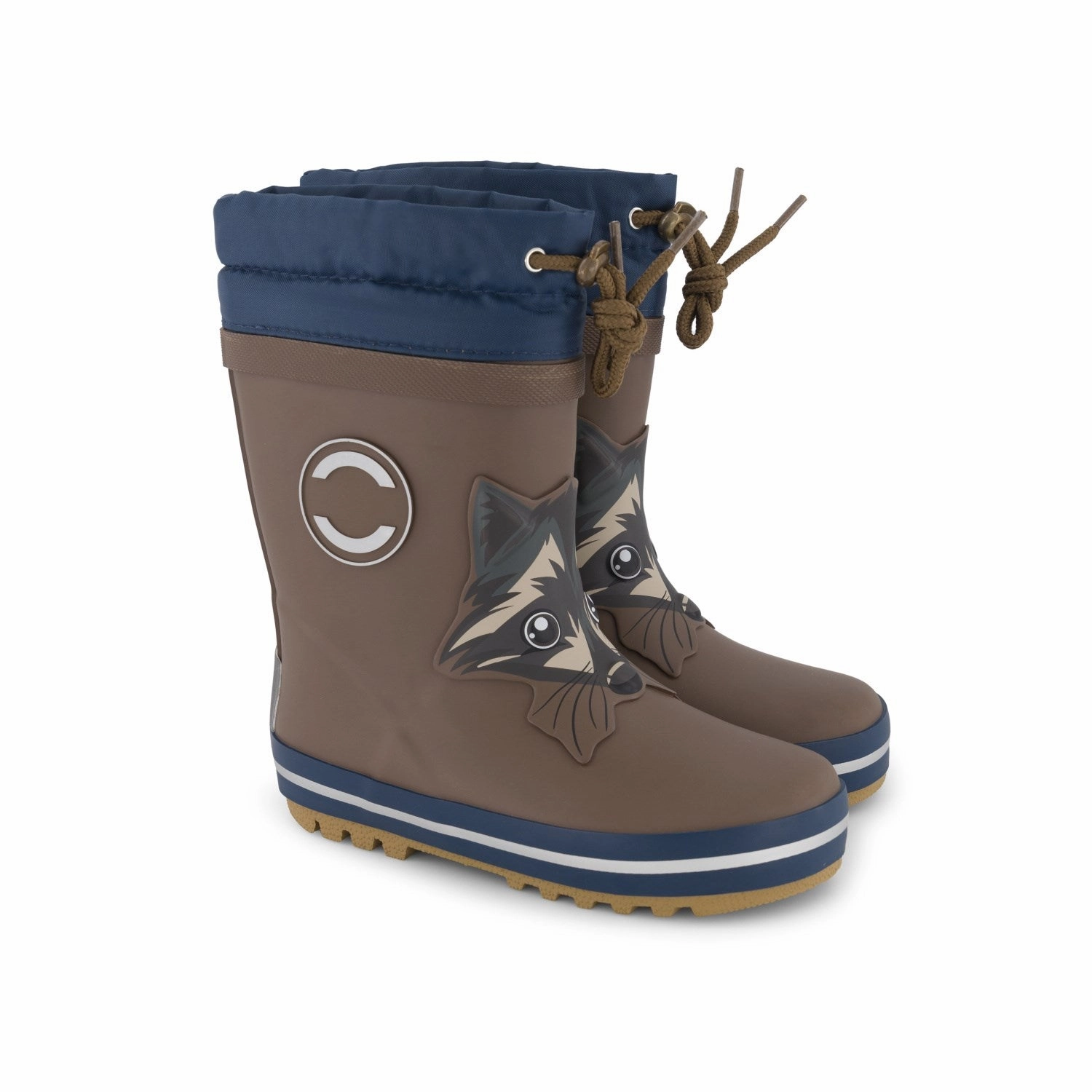 Mikk-Line Chocolate Chip Winter Wellies 3D Authentic Motion