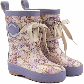 Refined Balance Mikk-Line Dusk Lace Printed Wellies
