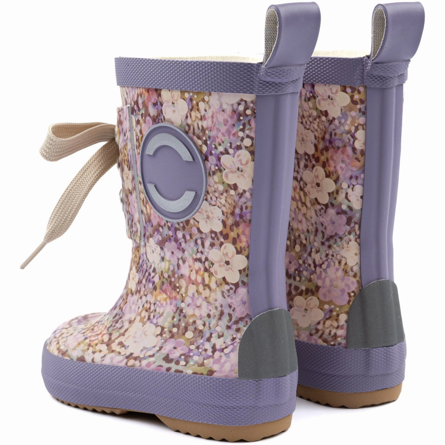Mikk-Line Dusk Lace Printed Wellies Easy Fit System