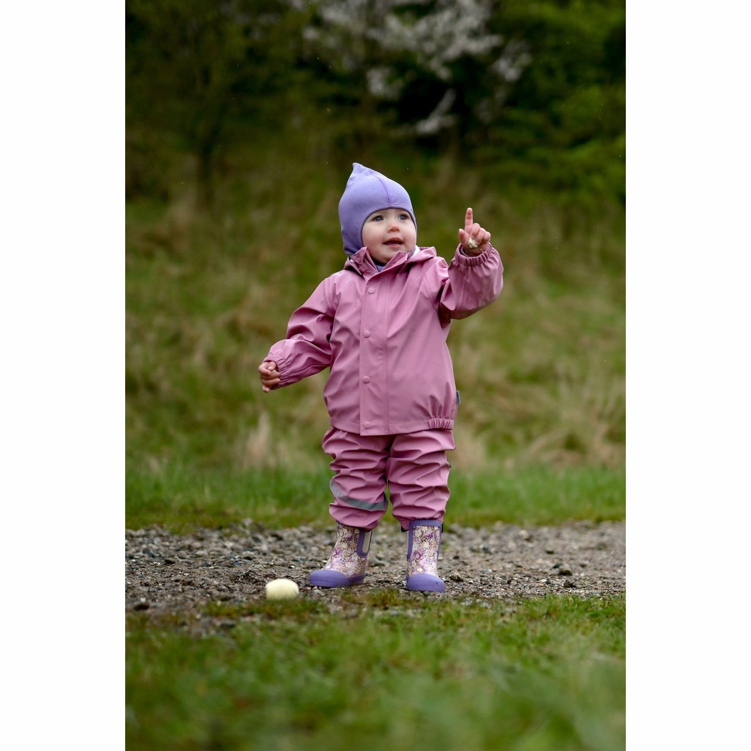 Mikk-Line Dusk Wellies Short Aop Flex And Fit