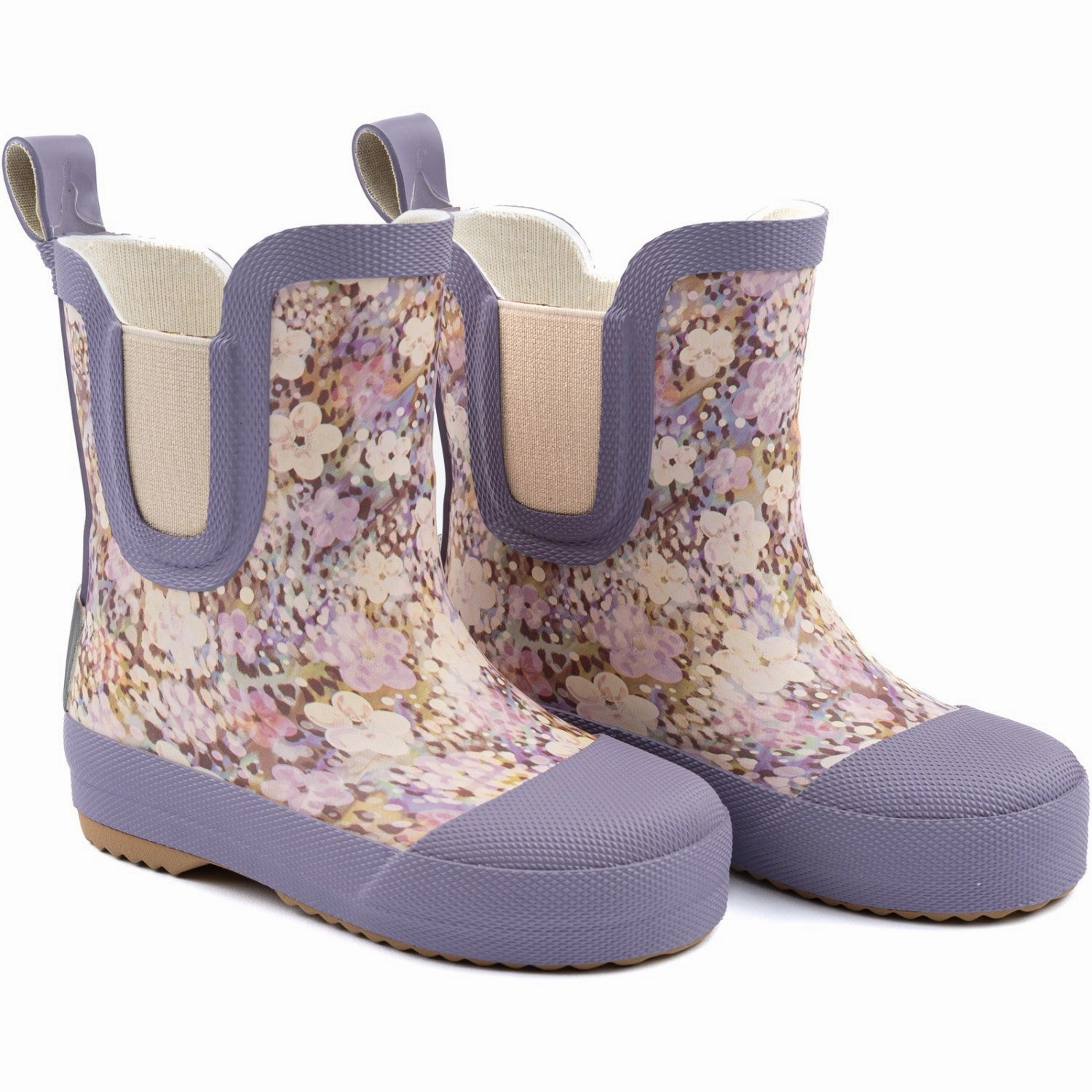 Mikk-Line Dusk Wellies Short Aop Precision Style Timeless Motion