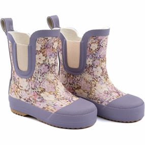 Mikk-Line Dusk Wellies Short Aop Precision Style Timeless Motion