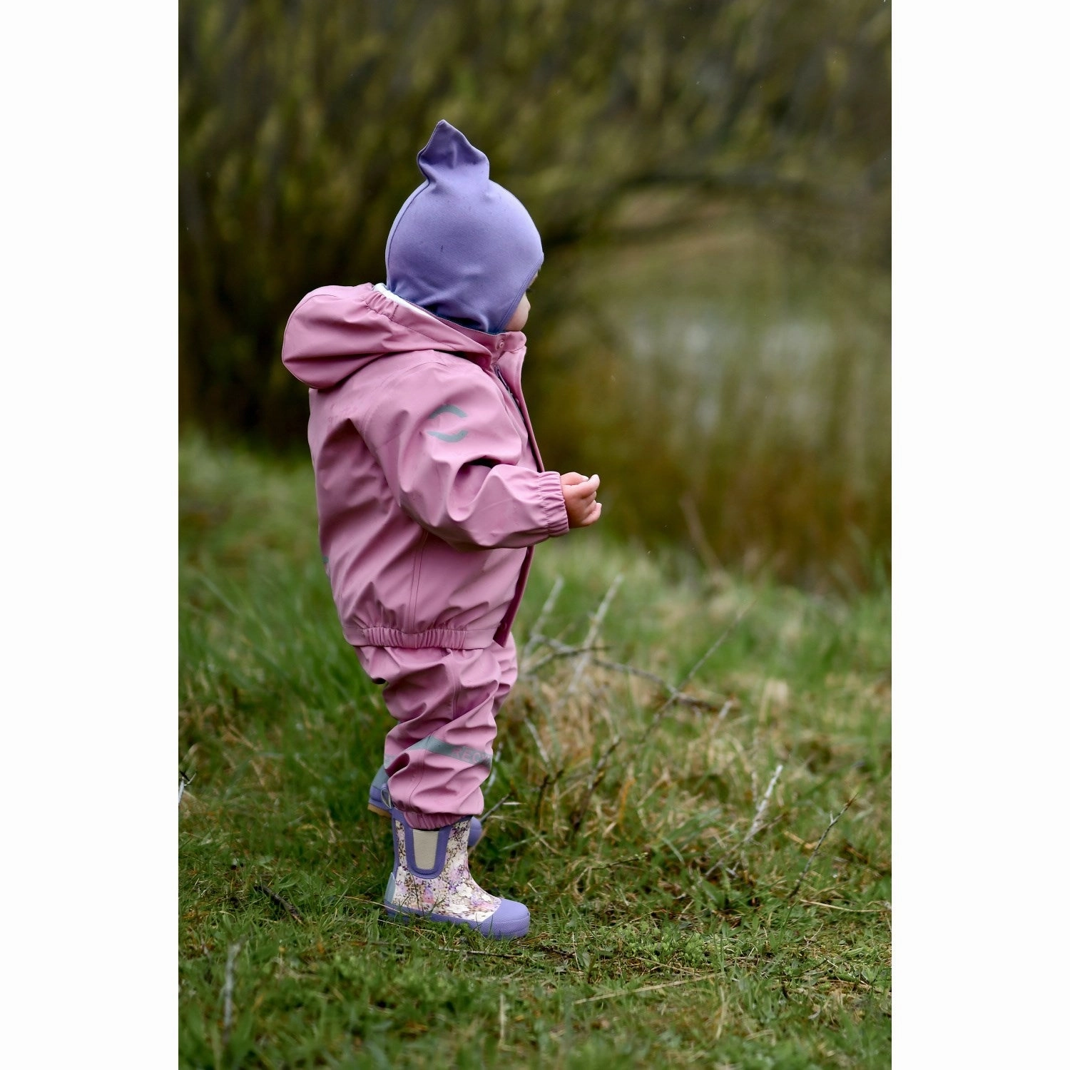 Mikk-Line Dusk Wellies Short Aop Precision Lifestyle Form Redefined