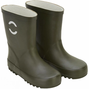 Mikk-Line Dusty Olive Wellies Solid Life In Layers Elevated Layers