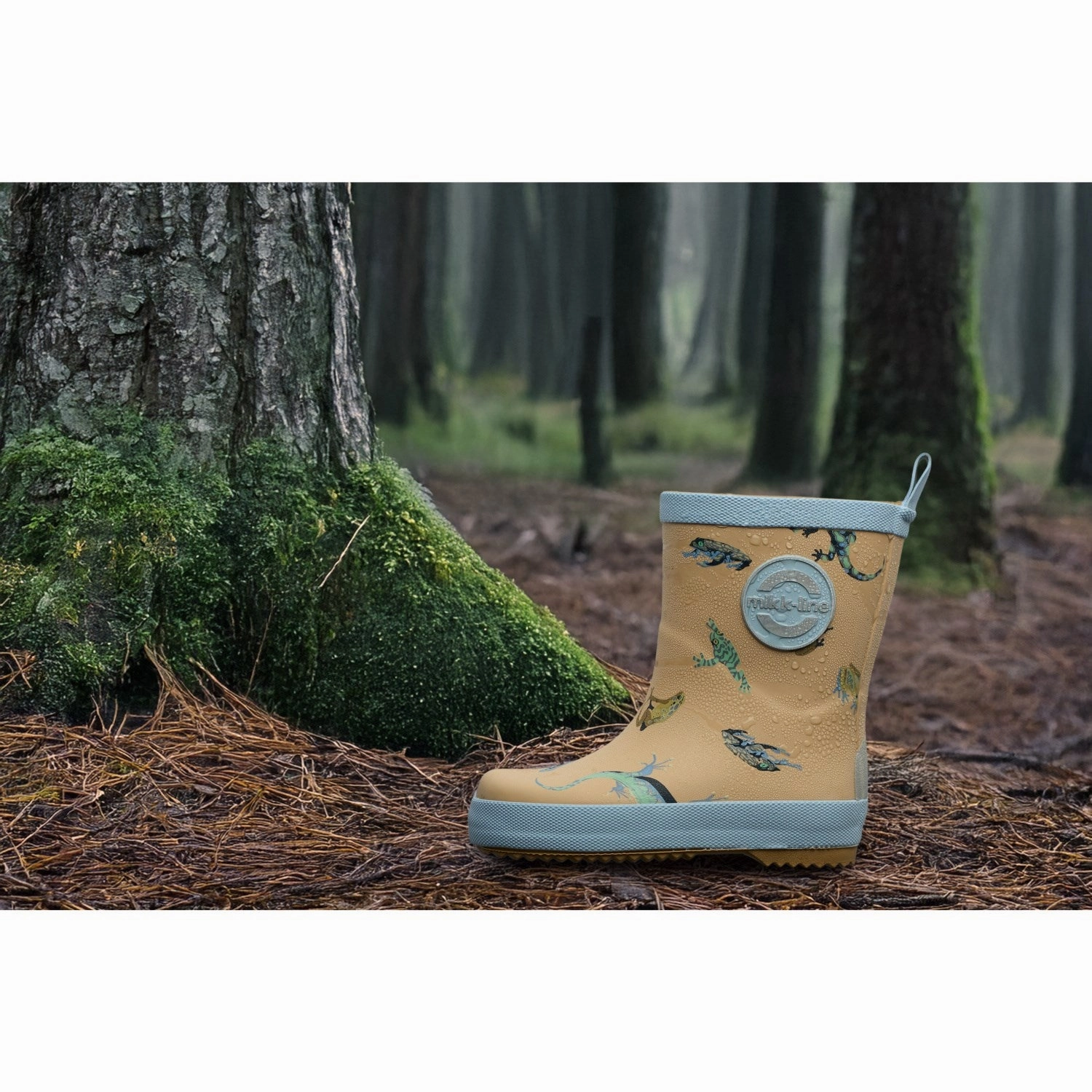 Form Plus Function Understated Cool Mikk-Line Faded Denim Magic Wellies