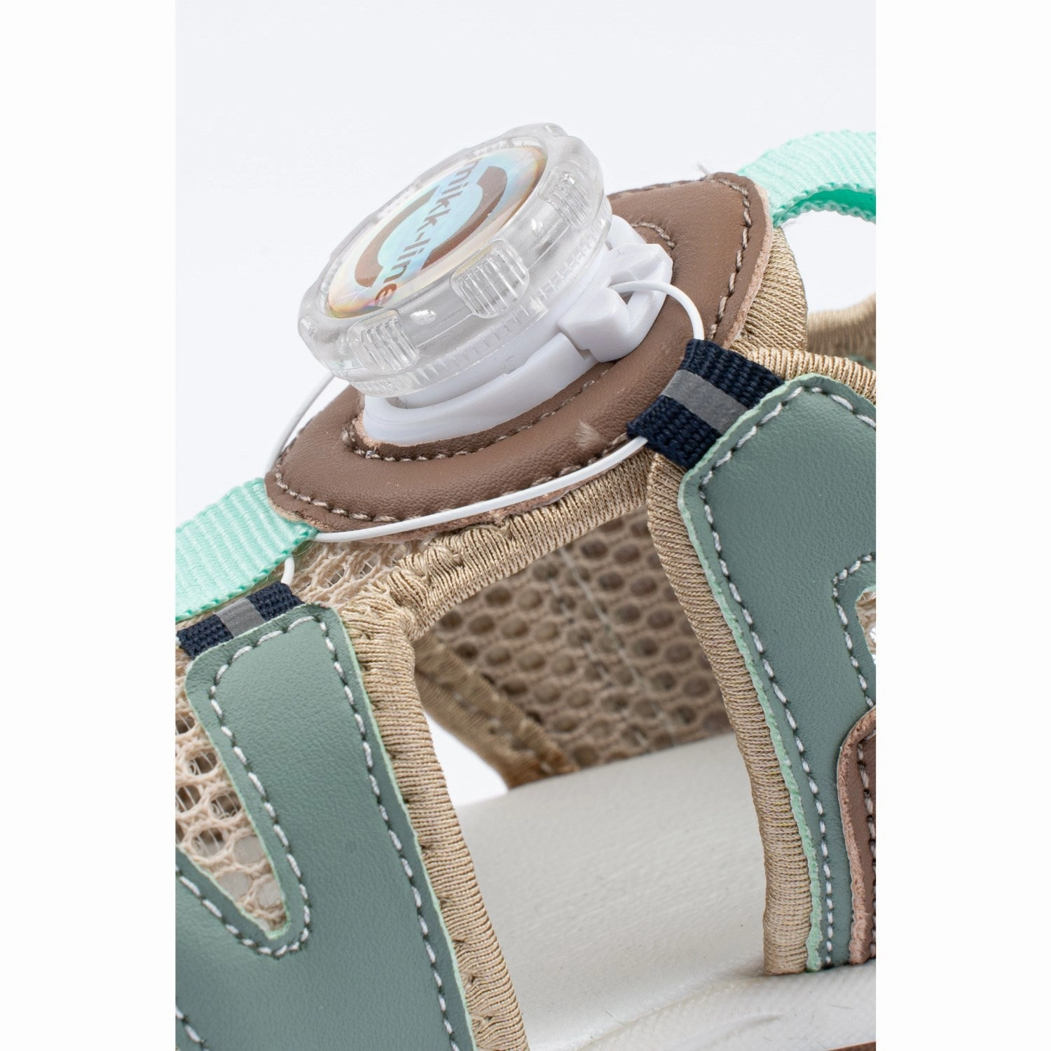 Mikk-Line Green Bay Sandal With Mesh Pure Function