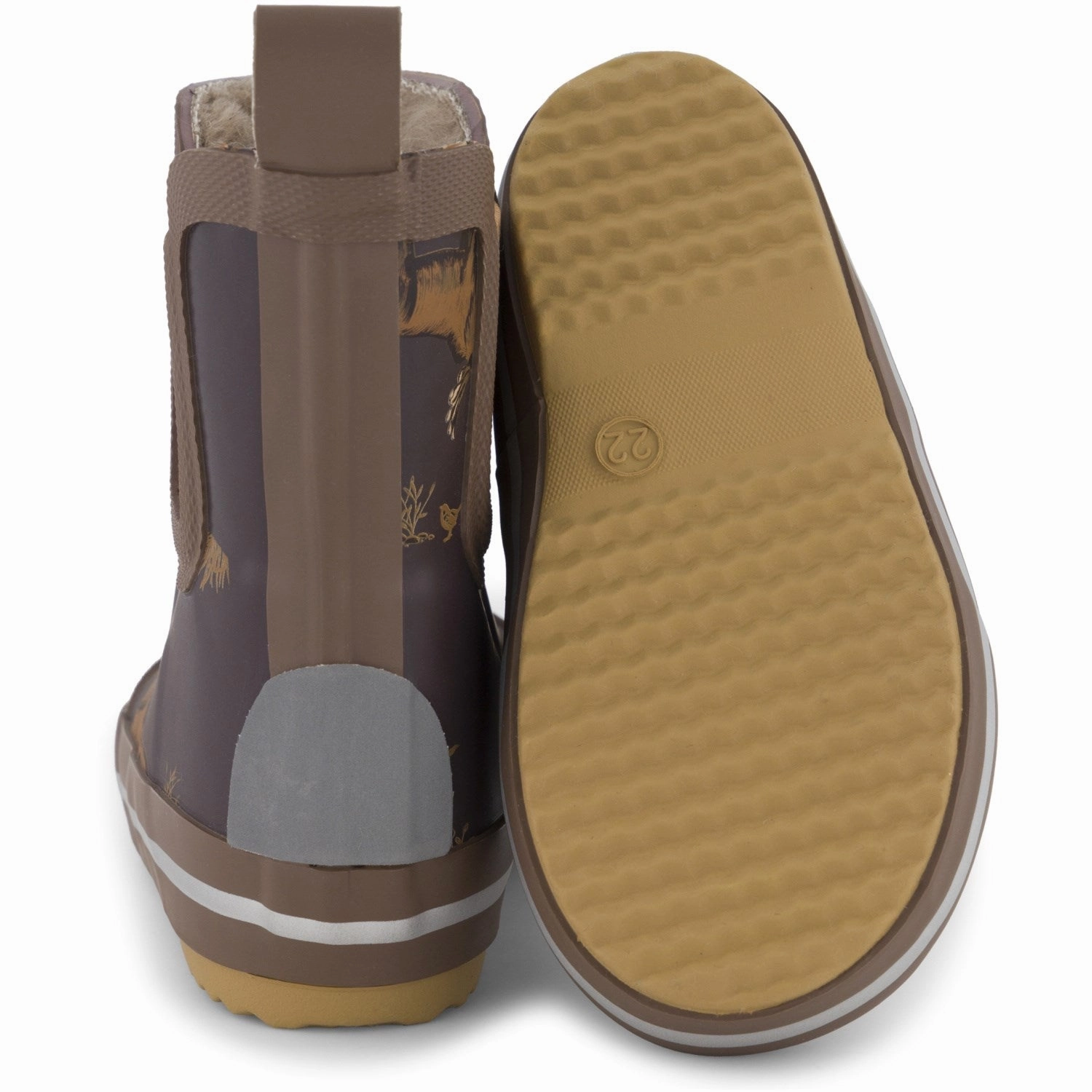 Mikk-Line Mol Short Winter Wellies Aop Elevate Your Day Style To Evolve