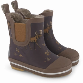 Mikk-Line Mol Short Winter Wellies Aop Dynamic Fit Precision In Style