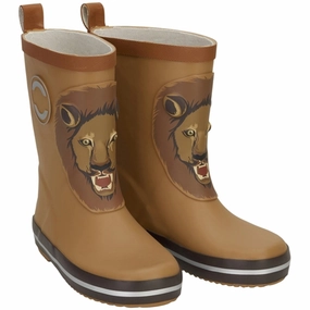 Mikk-Line Rubber Boots 3D Lion Dijon Designed For Pace