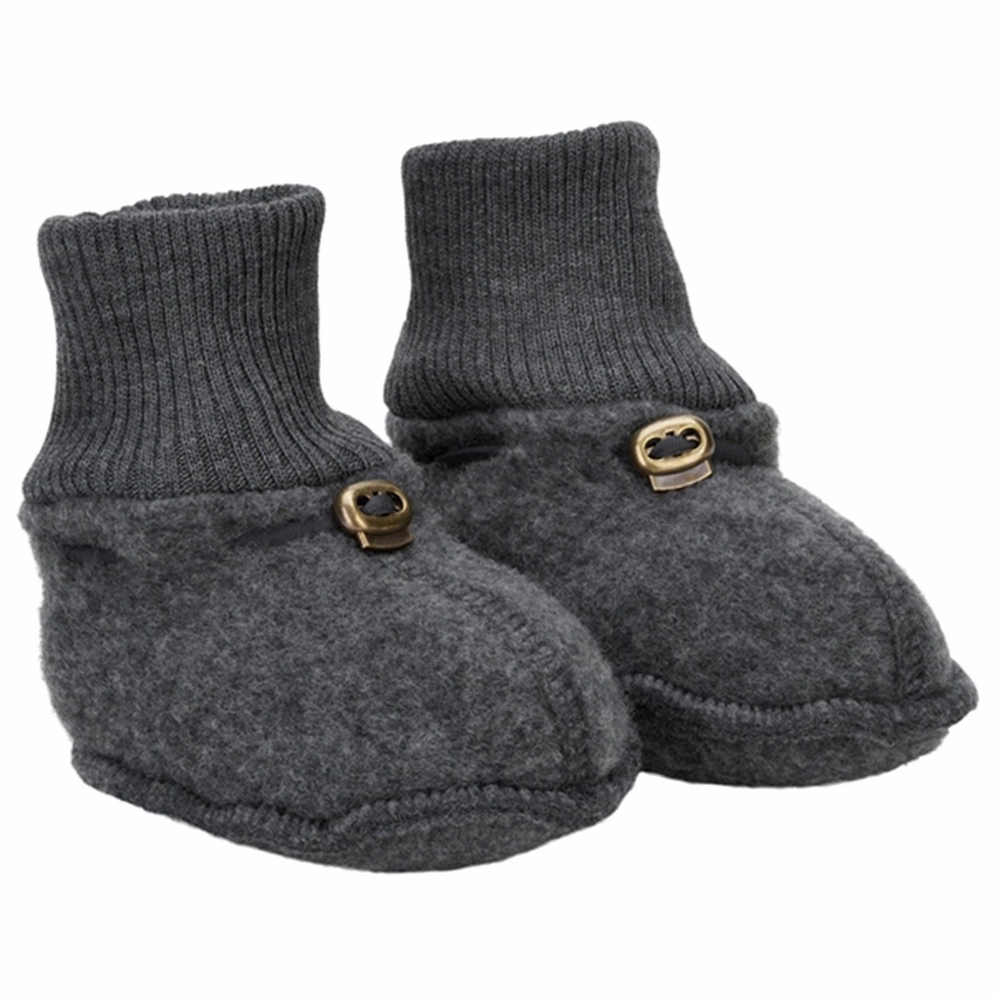 Mikk-Line Wool Footies Anthracite Melange Versatile Gear