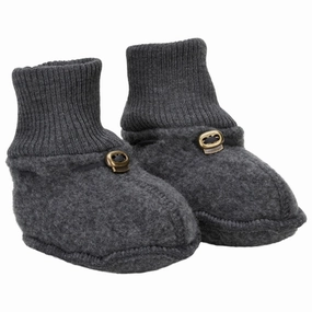 Mikk-Line Wool Footies Anthracite Melange Versatile Gear