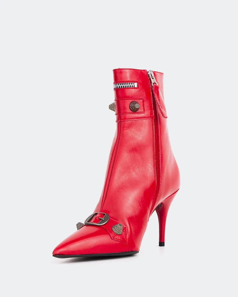 Minaj Red Leather Optimized Outfitwear Pure-Fit