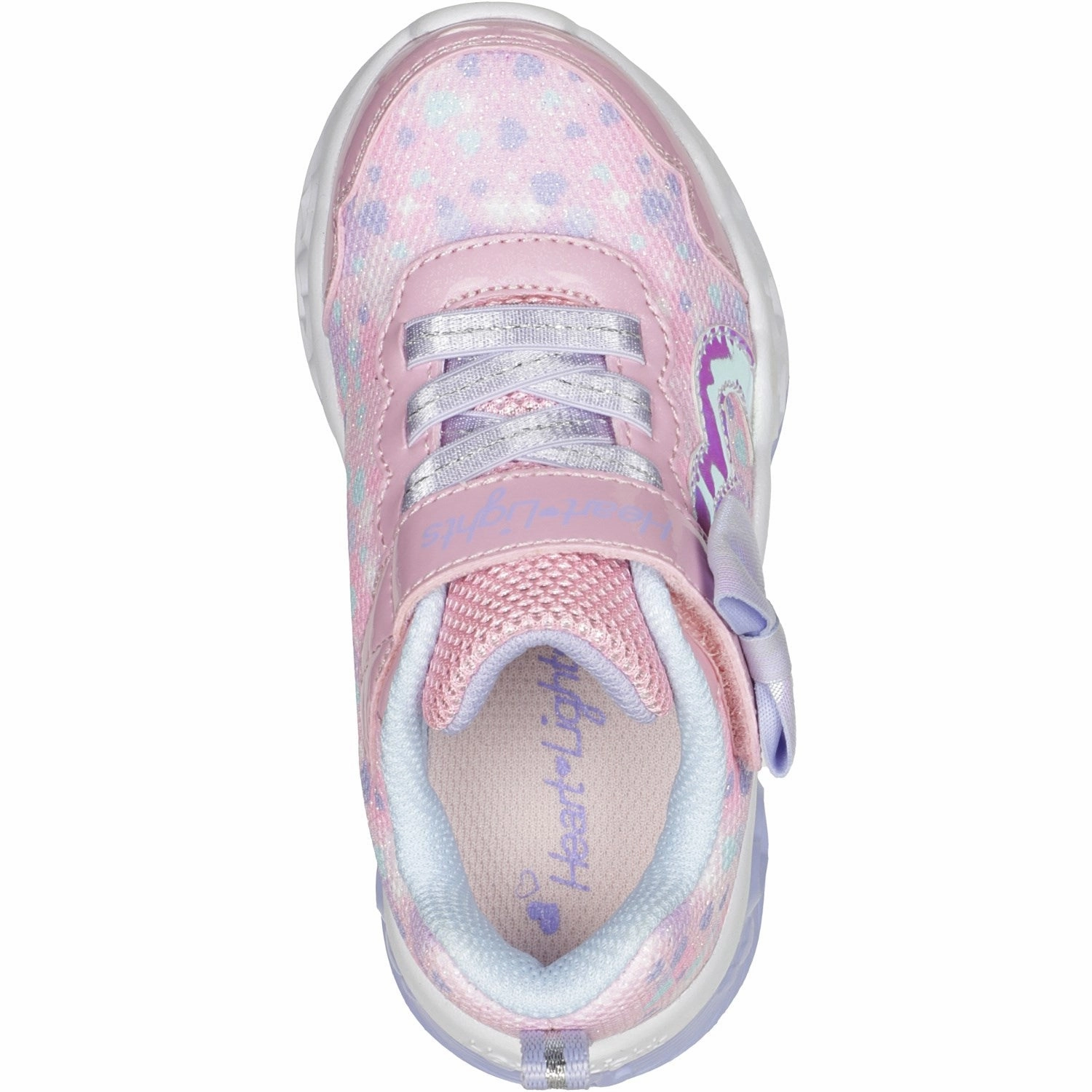 Conscious Form Vibe-Proof Skechers Pink Flutter Heart Lights - Kind Spirit