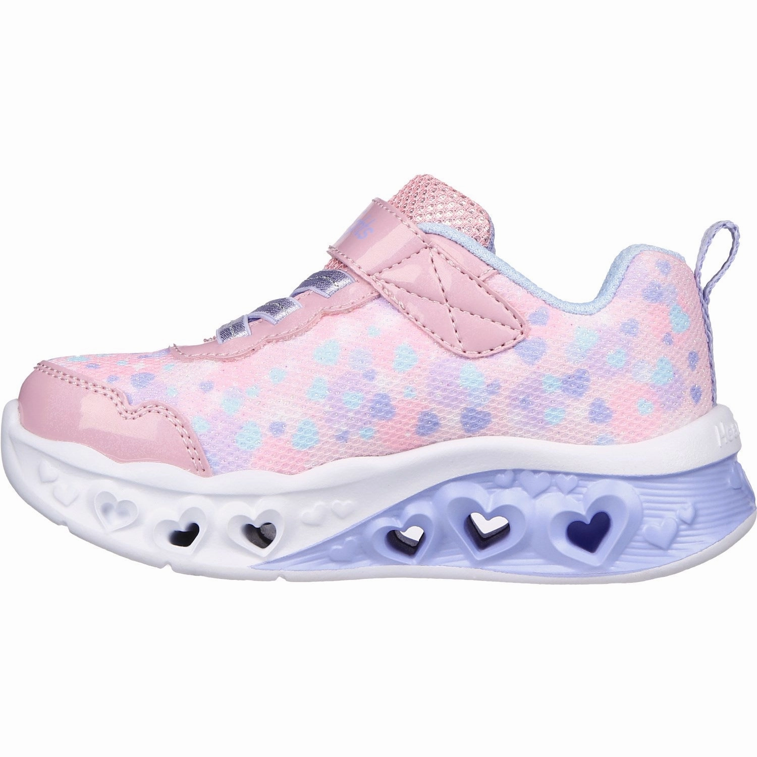 Skechers Pink Flutter Heart Lights - Kind Spirit Layer Logic