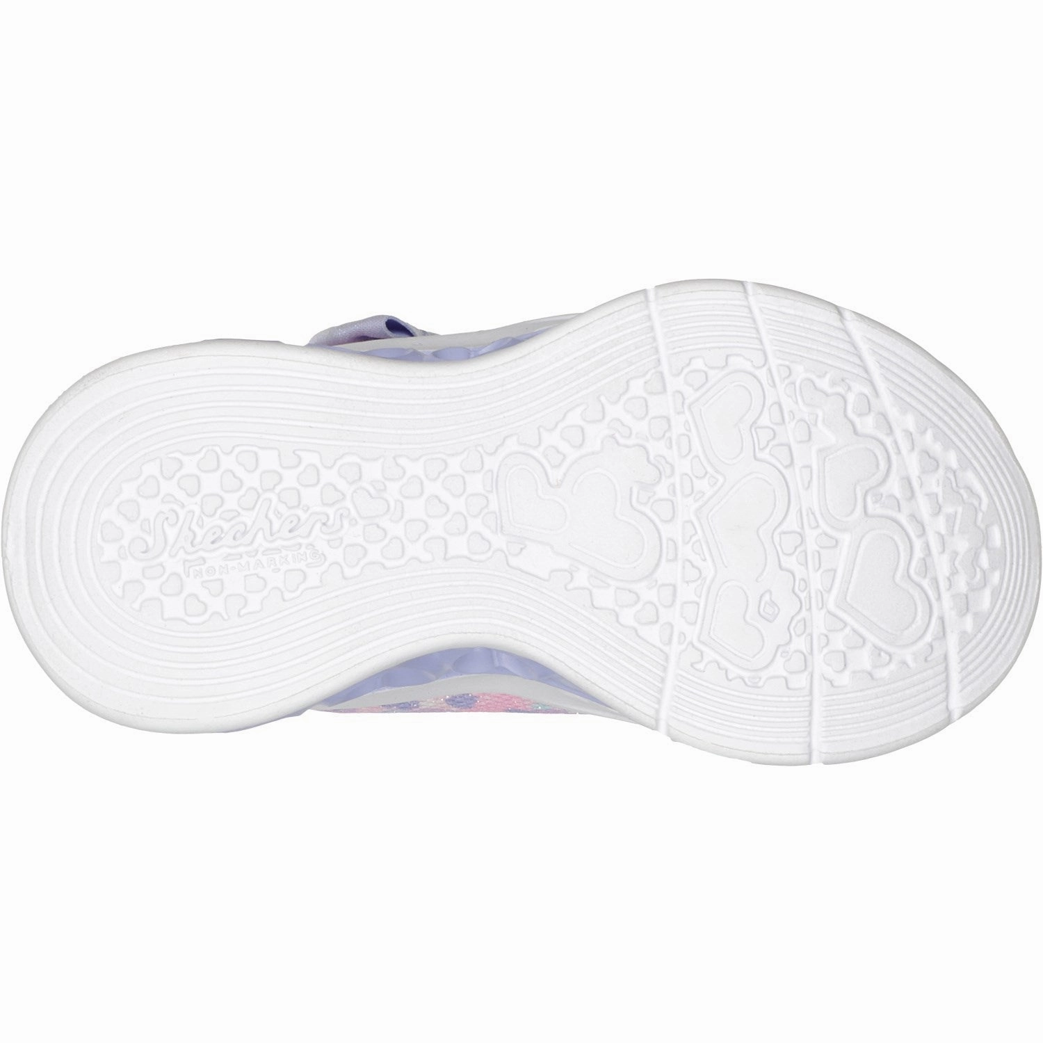 Skechers Pink Flutter Heart Lights - Kind Spirit Ease-Forward Fit Future Layers