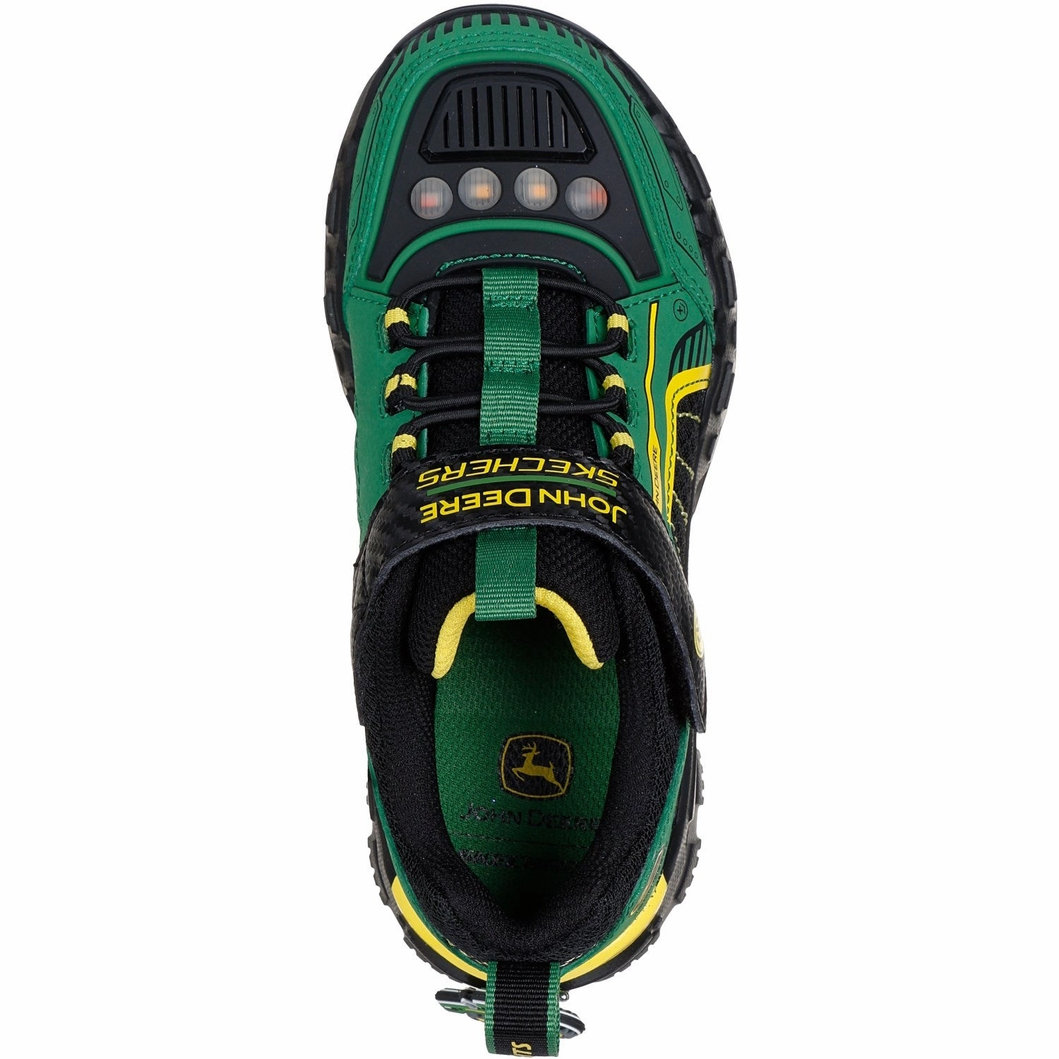 Skechers X John Deere: Adventure Track-Rugged-Bright Sneakers Crafted Silhouette Easy Fit System