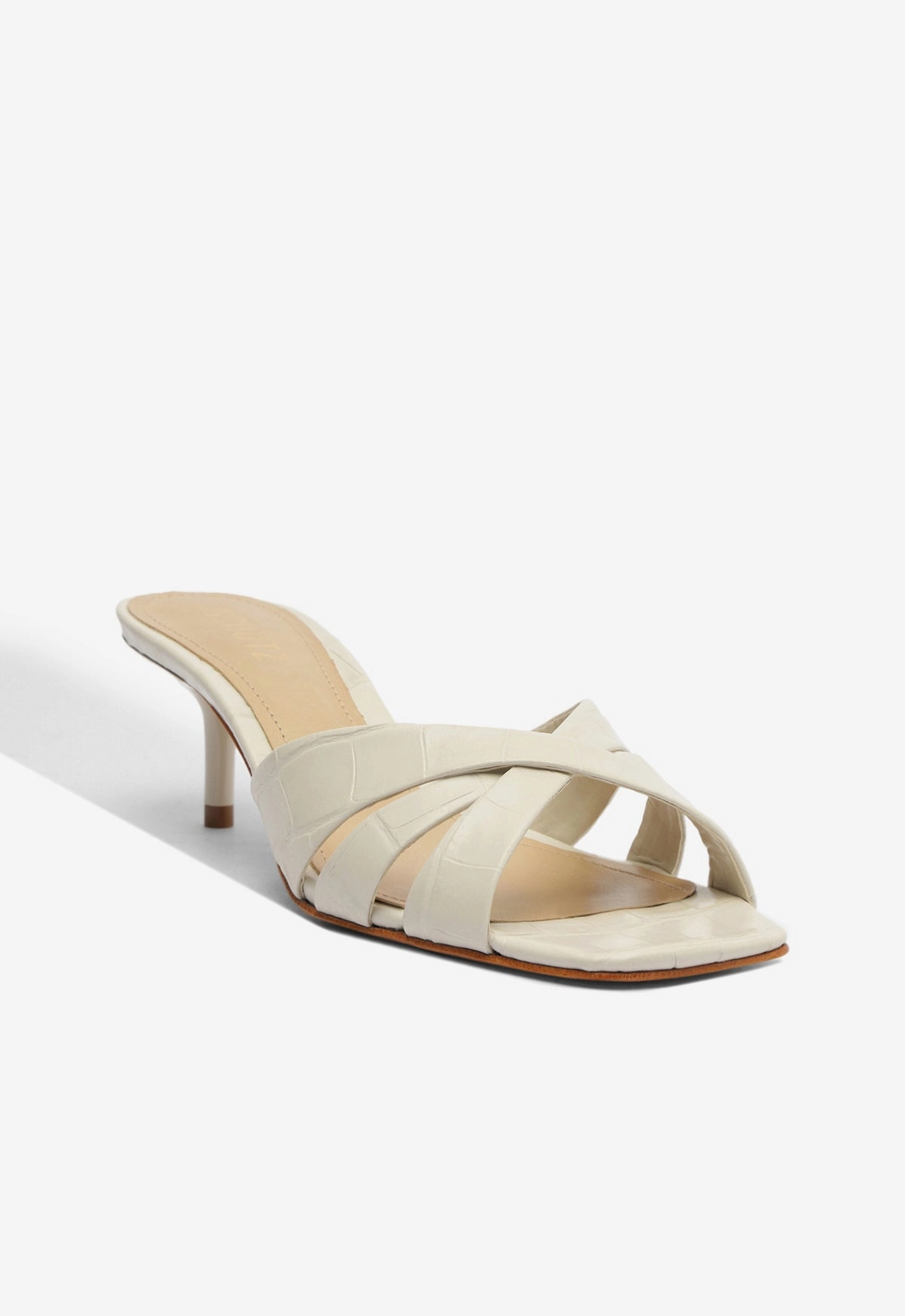 Keefa Mule Croc Sandal Elevated Minimal