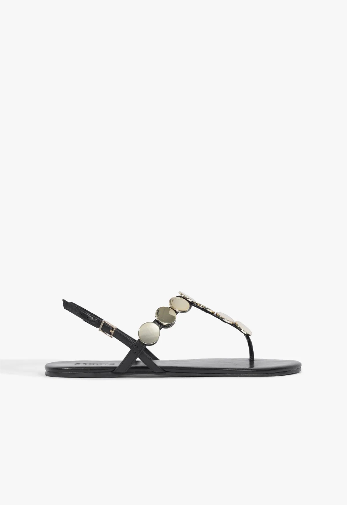 Balance Meets Style Future-Neutral Acacia T Leather Sandal