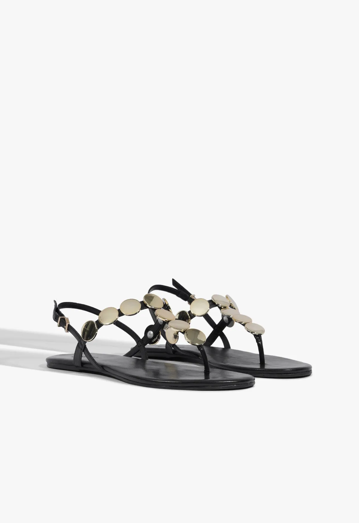 Simplicity Rules Elevated Simplicity Acacia T Leather Sandal