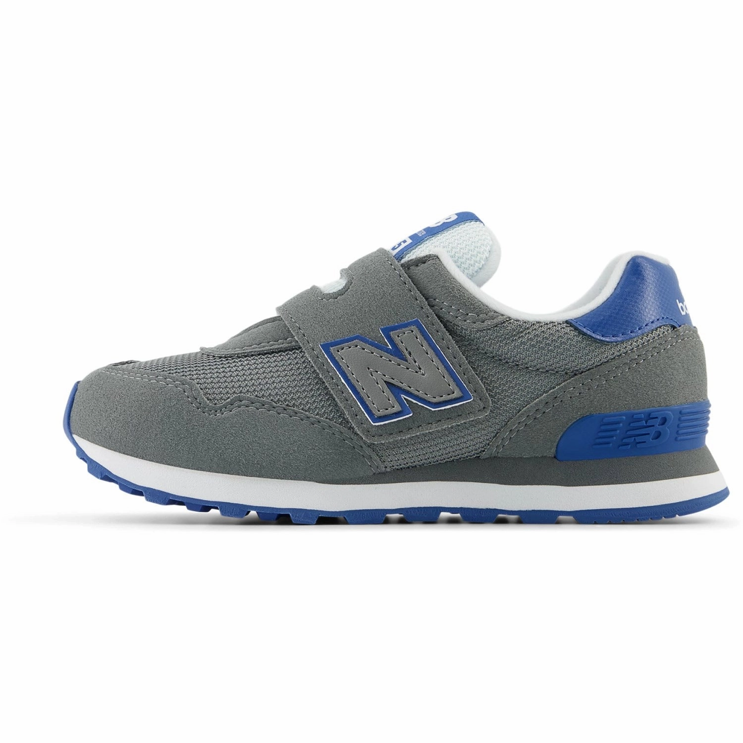 Core To Explore Versatile Rhythm New Balance Harbor Grey 515 Kids Hook & Loop Sneakers