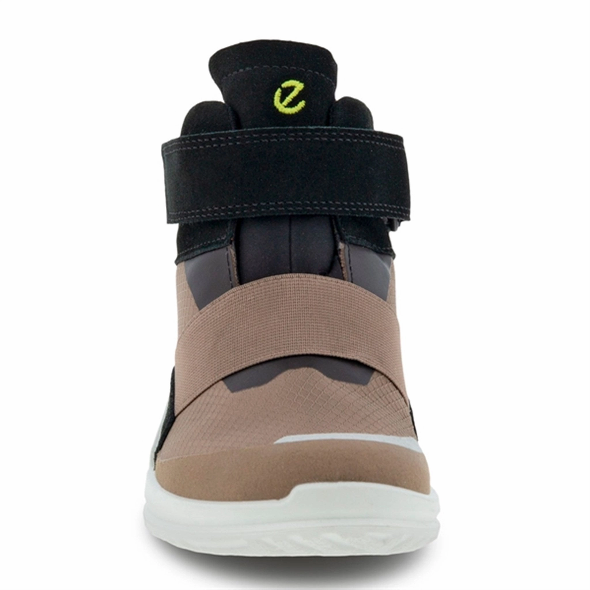 Ecco Biom K1 Ankle Boot Taupe/Black Go-Anywhere Style Clean Forms
