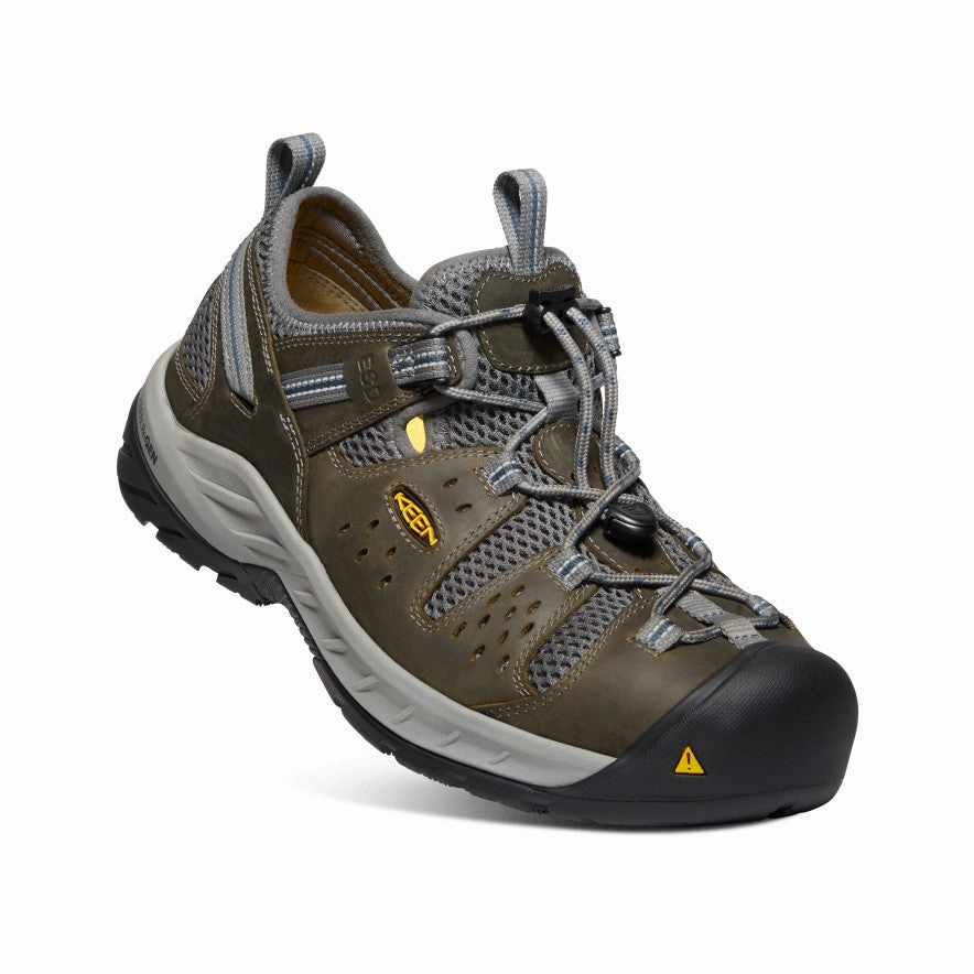Men'S Atlanta Cool Ii Esd (Steel Toe)  |  Gargoyle/Midnight Navy Timeless Motionwear Your Flow Wear