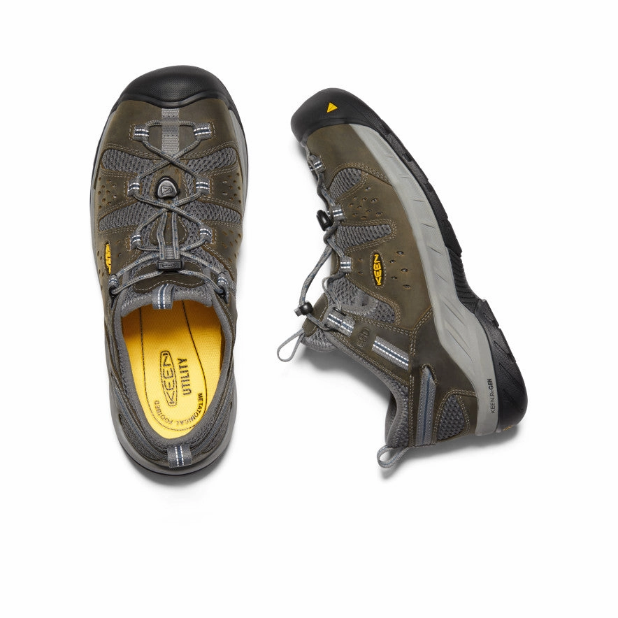 Men'S Atlanta Cool Ii Esd (Steel Toe)  |  Gargoyle/Midnight Navy Built For Motion