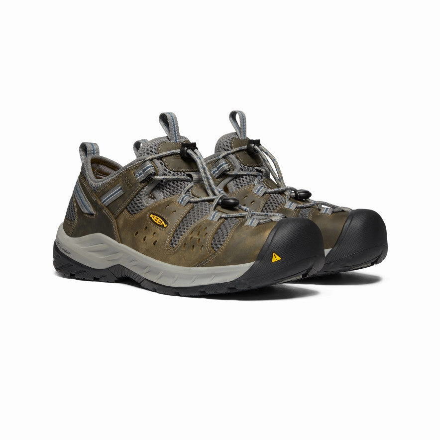 Men'S Atlanta Cool Ii Esd (Steel Toe)  |  Gargoyle/Midnight Navy Made For Days Minimal Details