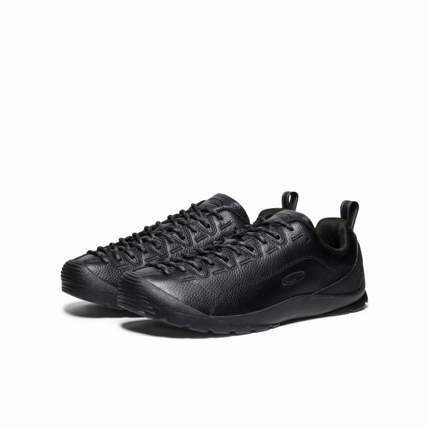 Function First Clarity Wear Men'S Jasper Sneaker  |  Black Smooth Leather