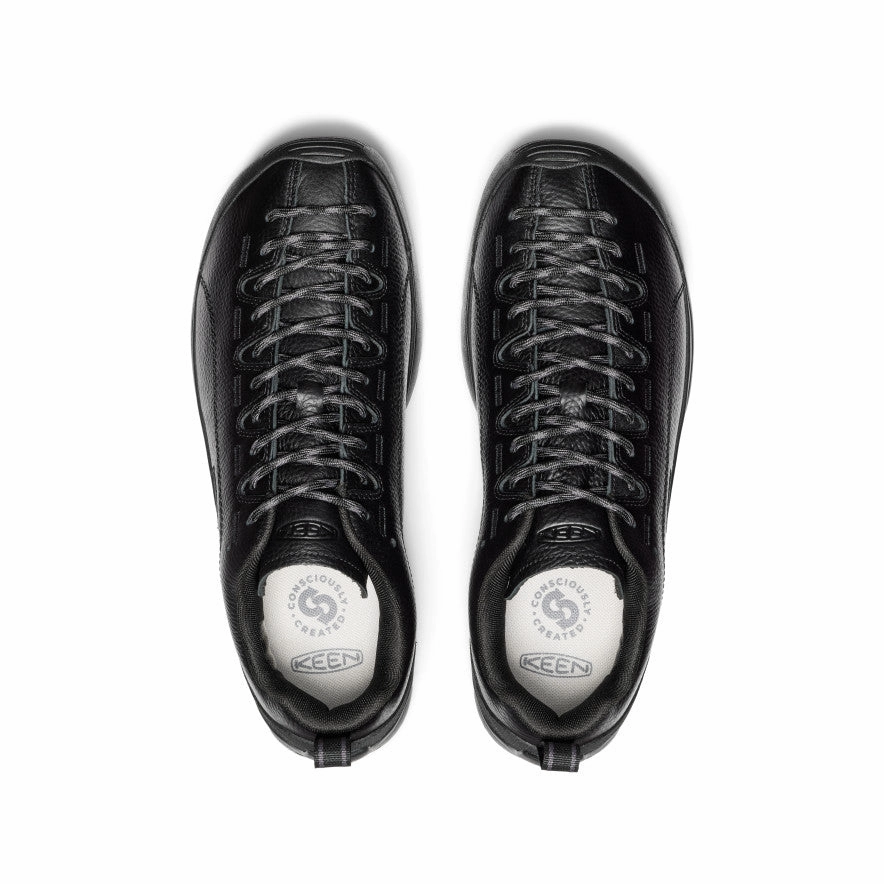 Urban Lifestyle Men'S Jasper Sneaker  |  Black Smooth Leather