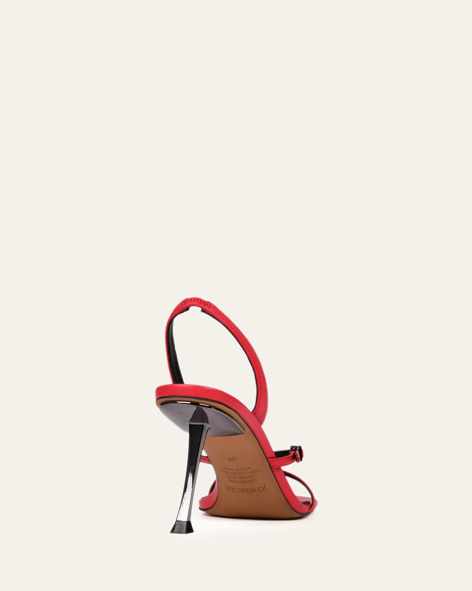 Rhythm Inspired Simplicity Rules Olyssa High Heel Sandals Hot Pink Leather