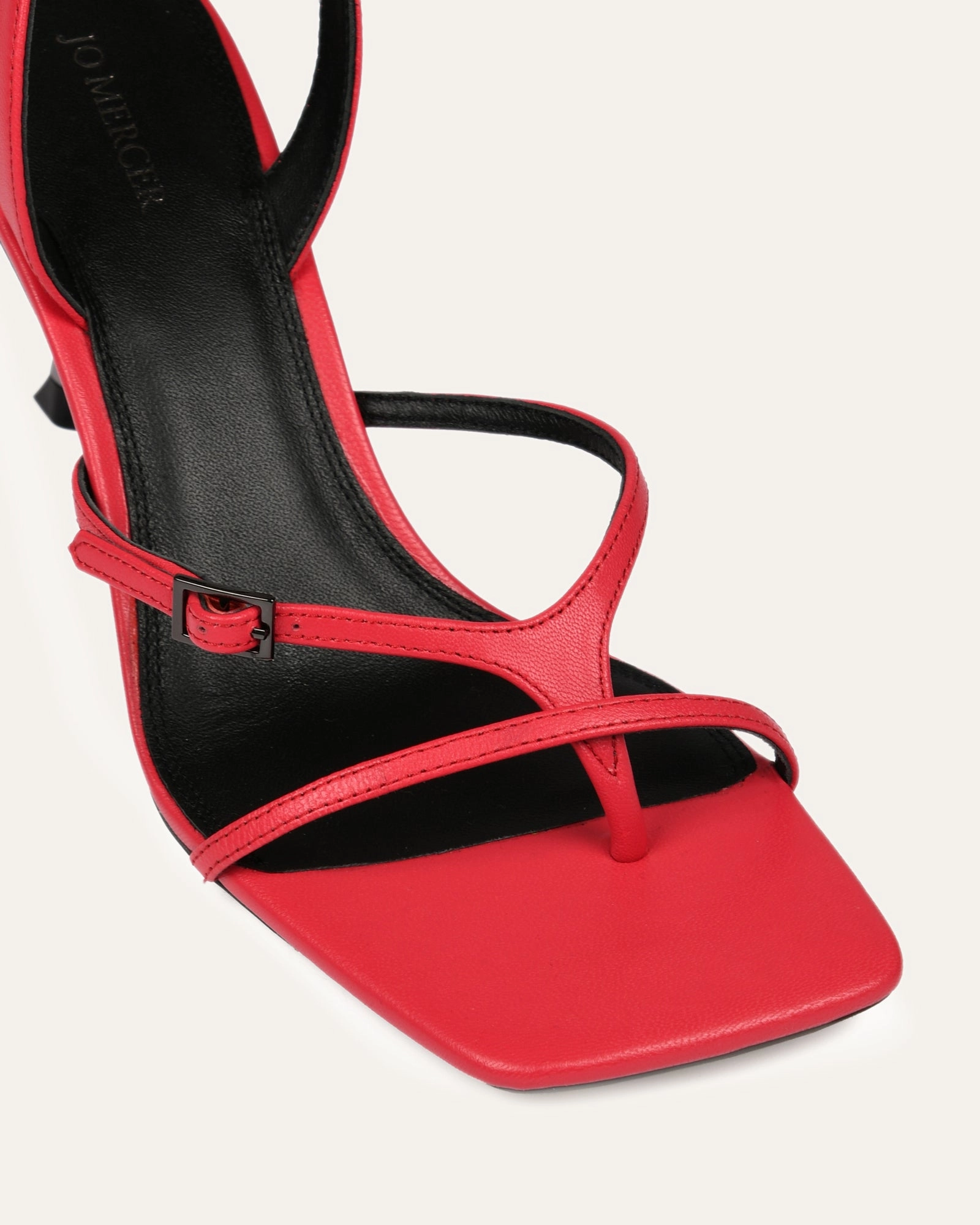 Olyssa High Heel Sandals Hot Pink Leather Versatility Matters