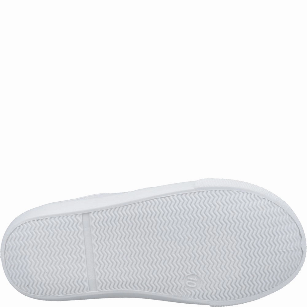 Mirak Plimsolls White Small Day-To-Day Fit Crafted Evolution