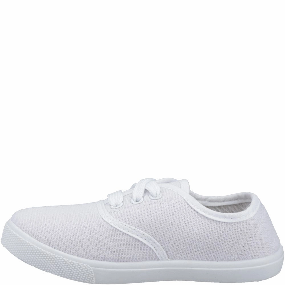 Mirak Plimsolls White Small Crafted Silhouette All-Day Movement