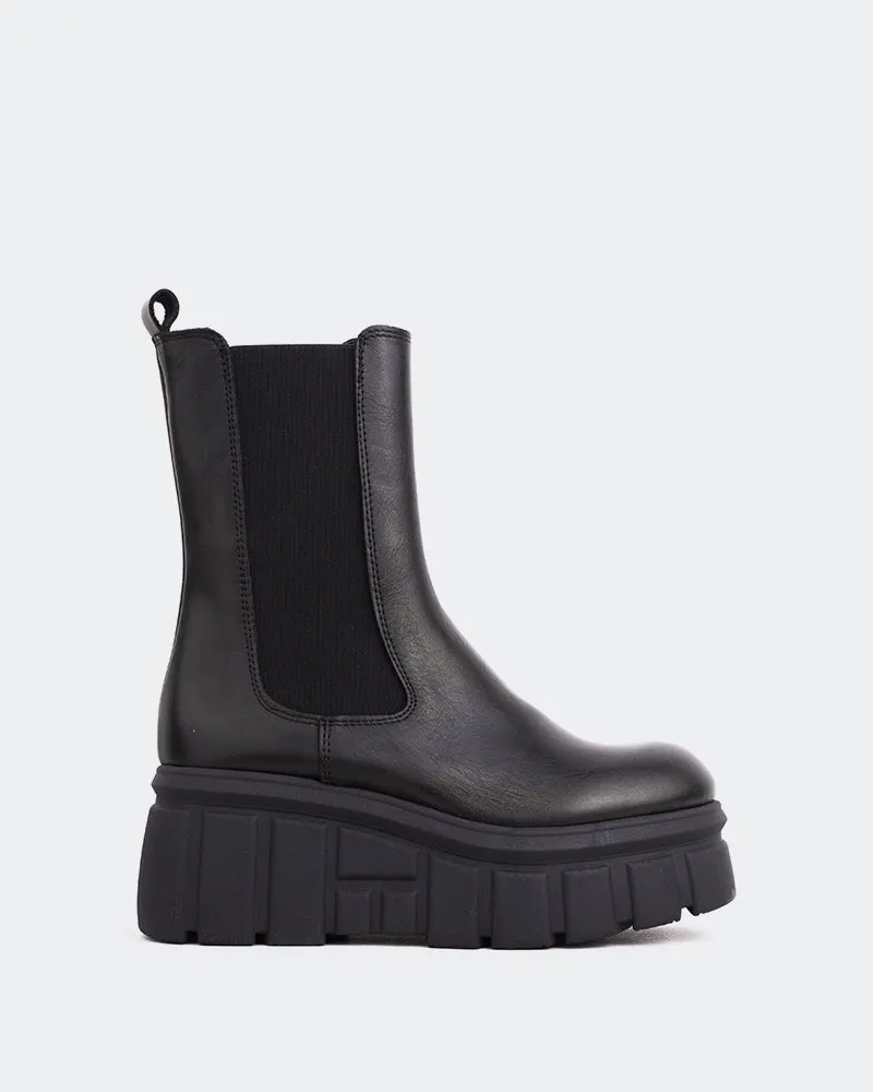 Mission Black Leather Rhythmic Fit