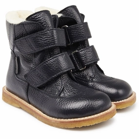 Timeless Motion Clean-Life Gear Angulus Tex-Boots With Velcro Navy