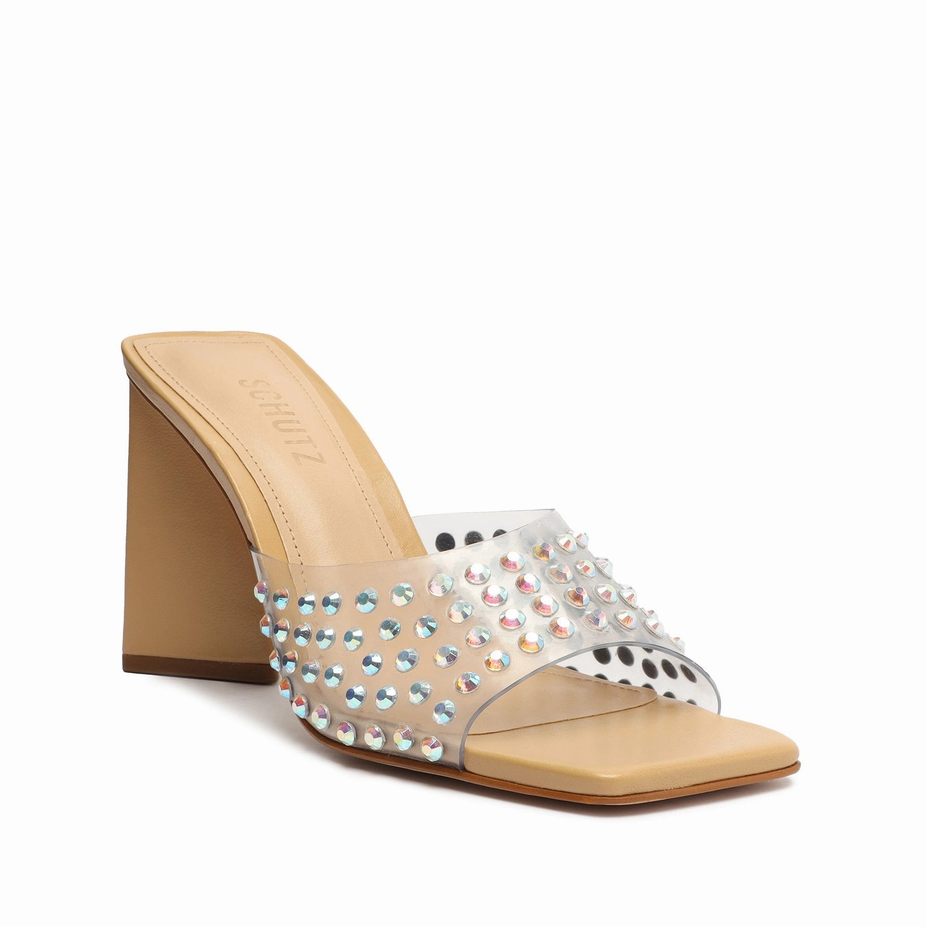 Lizah Crystal Vinyl Sandal Core-Centric Soft Power