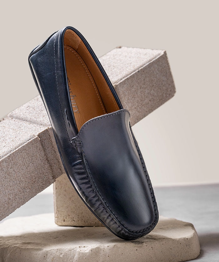Designed To Shift Mocassin Luca Bleu Patin