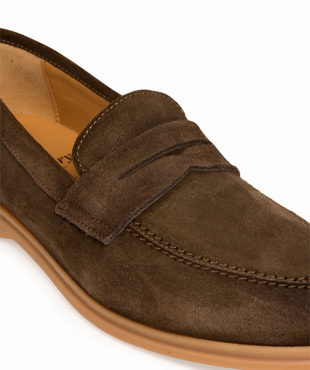 Mocassin Portobello Daim Olive Sombre Everyday Ready