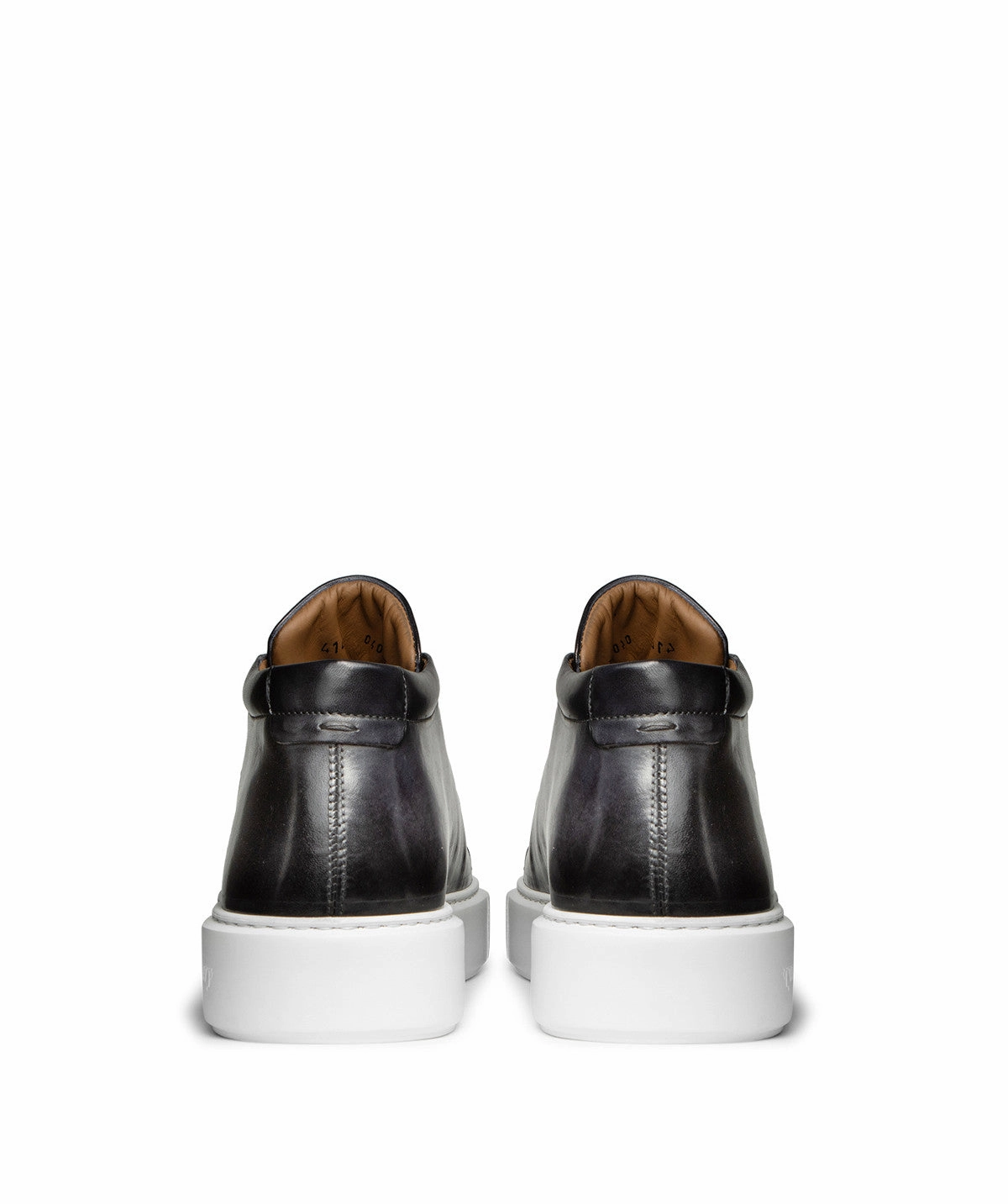 Confident Minimal Ready For Change Modena Patina Gray High Top Sneakers