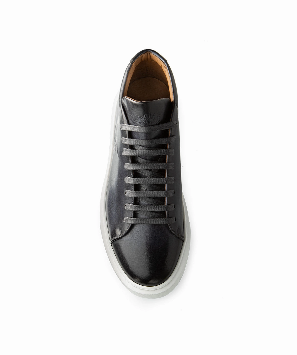 Pure Function Designed With Flow Modena Patina Gray High Top Sneakers