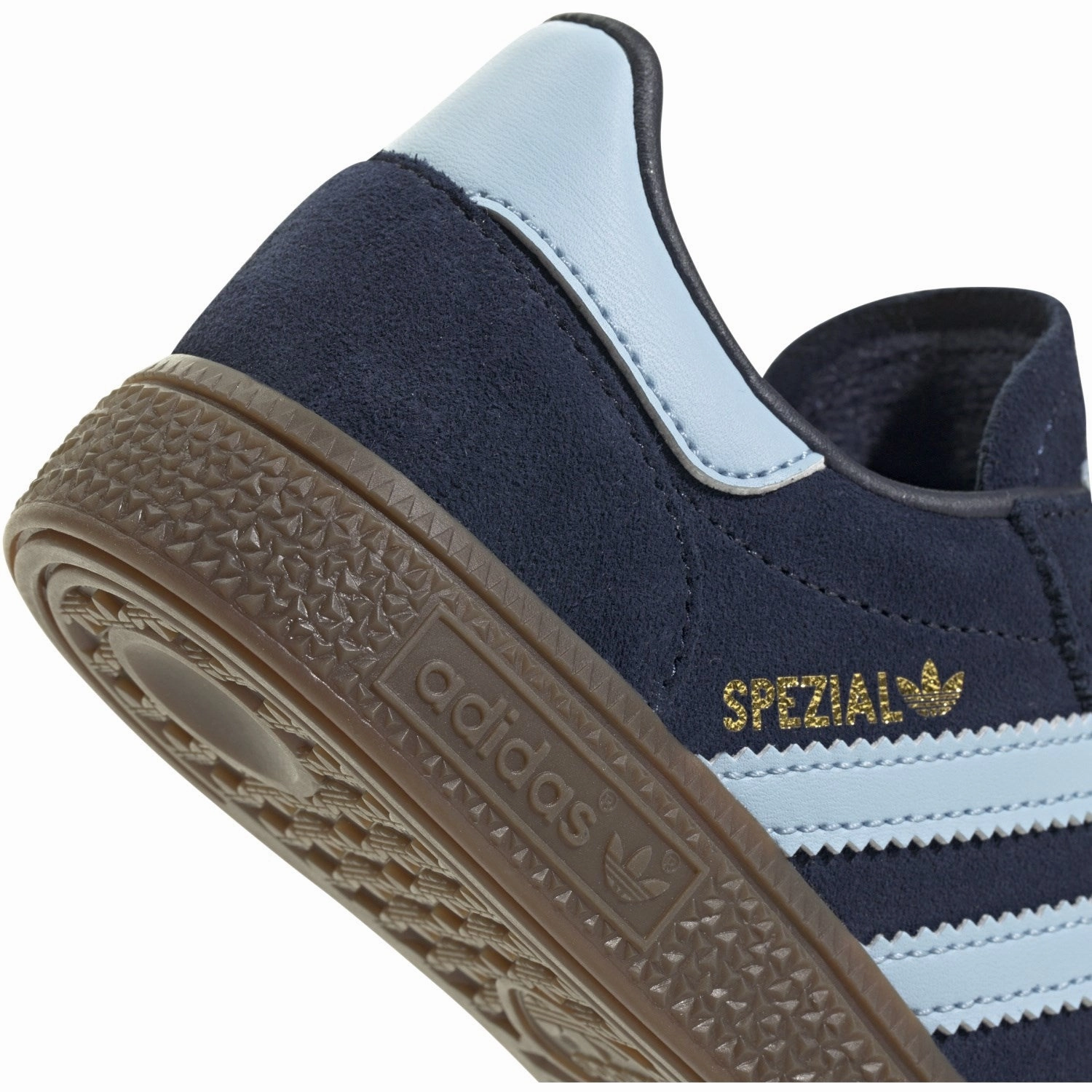 Adidas Originals Collegiate Navy/Clear Sky/Gum5 Handball Spezial C Sneakers Elevated Gear