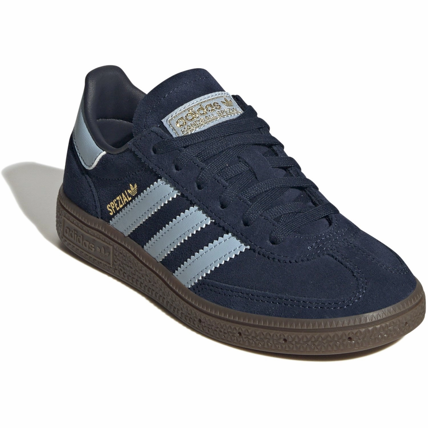 Adidas Originals Collegiate Navy/Clear Sky/Gum5 Handball Spezial C Sneakers Design-First Sleek Mindset