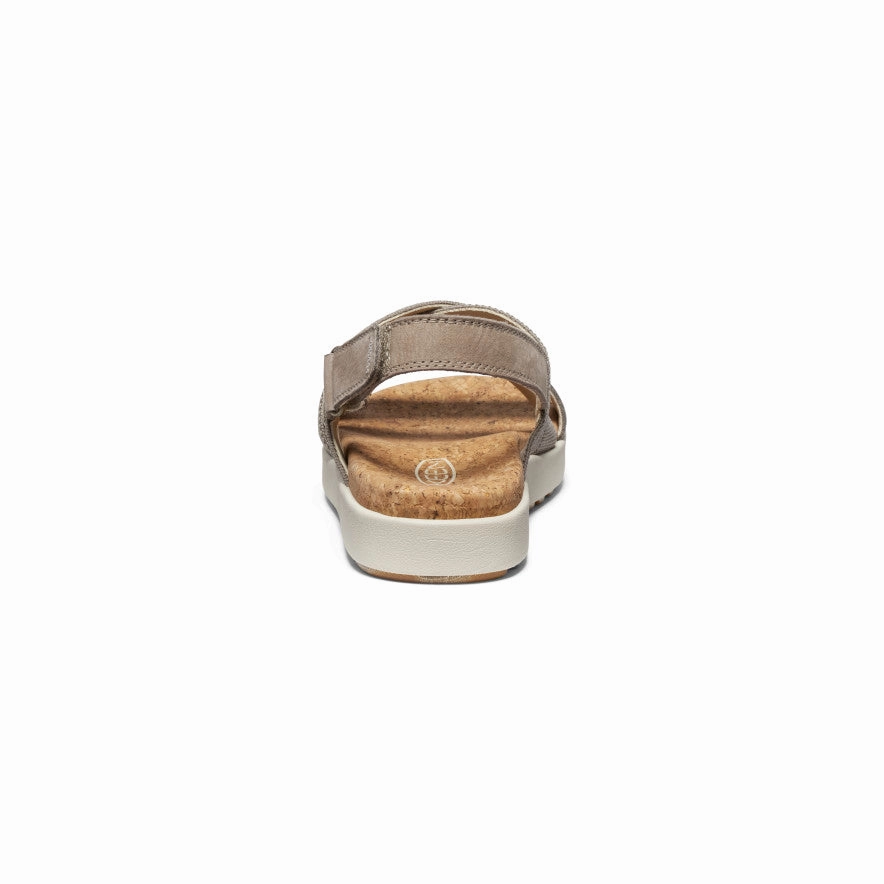 Daily Shift Women'S Elle Criss Cross Sandal  |  Brindle/Birch