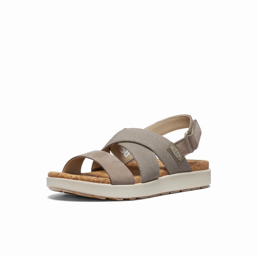 Women'S Elle Criss Cross Sandal  |  Brindle/Birch Confident Layers Vibe-Driven Gear