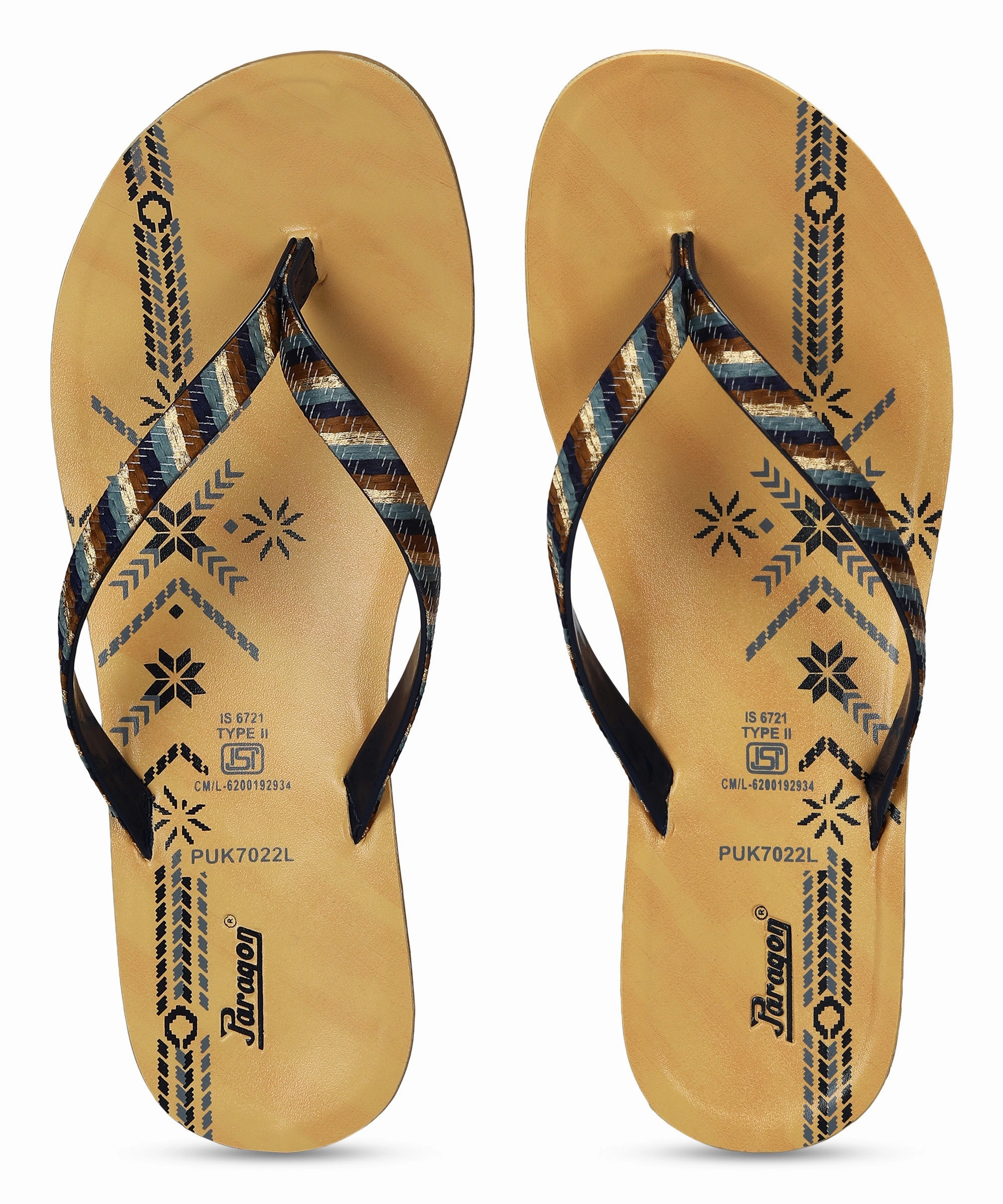 Wearable System Versatile Mood Paragon Women'S Slip On Flat Blue Sandals | Durable Dailywear Sandals