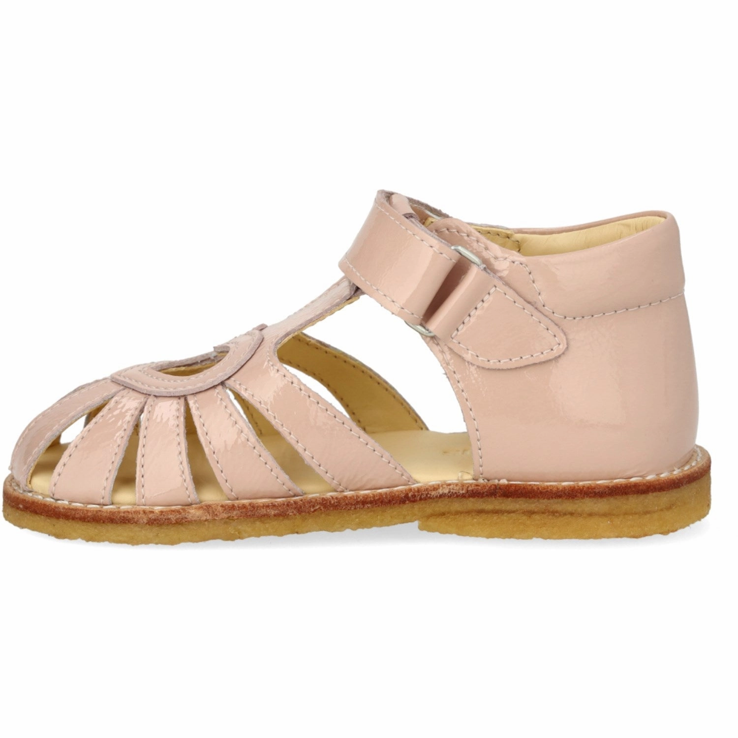 Core To Explore Angulus Rosebud Beginner Heart Sandal With Velcro Closure